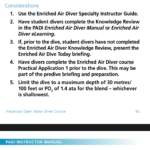 PADI e learning